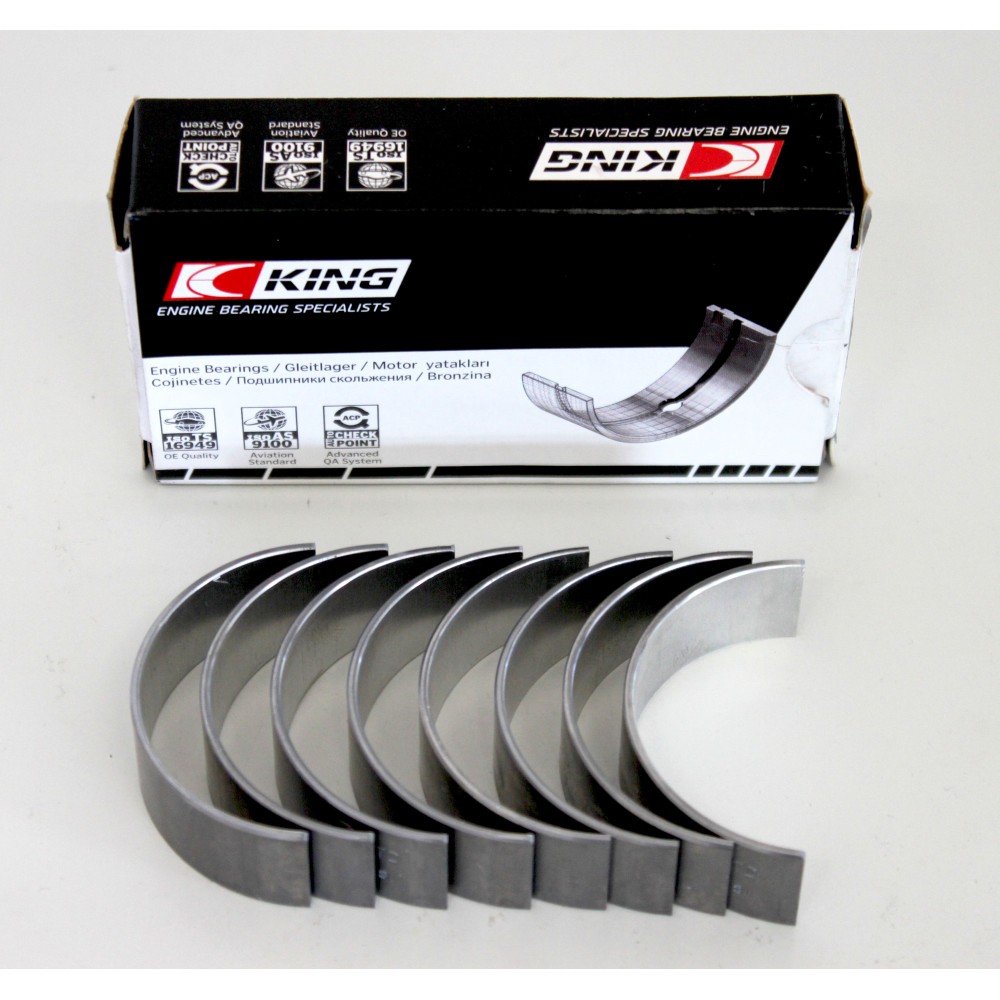 King 07-09 Mazdaspeed 3 L3-VDT MZR DISI (t) Duratec High Performance Rod Bearing Set - Size (.025) main image 0